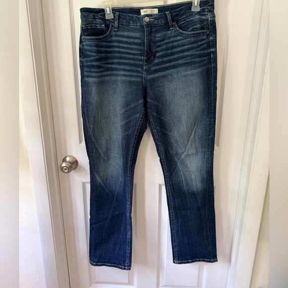 BKE Denim - BKE Dark Blue Straight Leg Jeans
